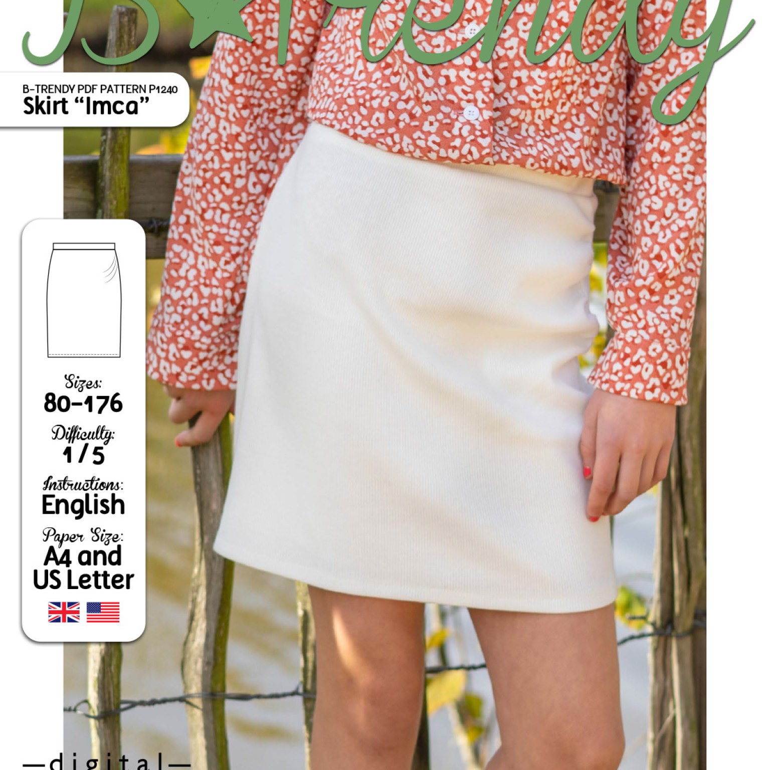 P1240 Skirt Imca