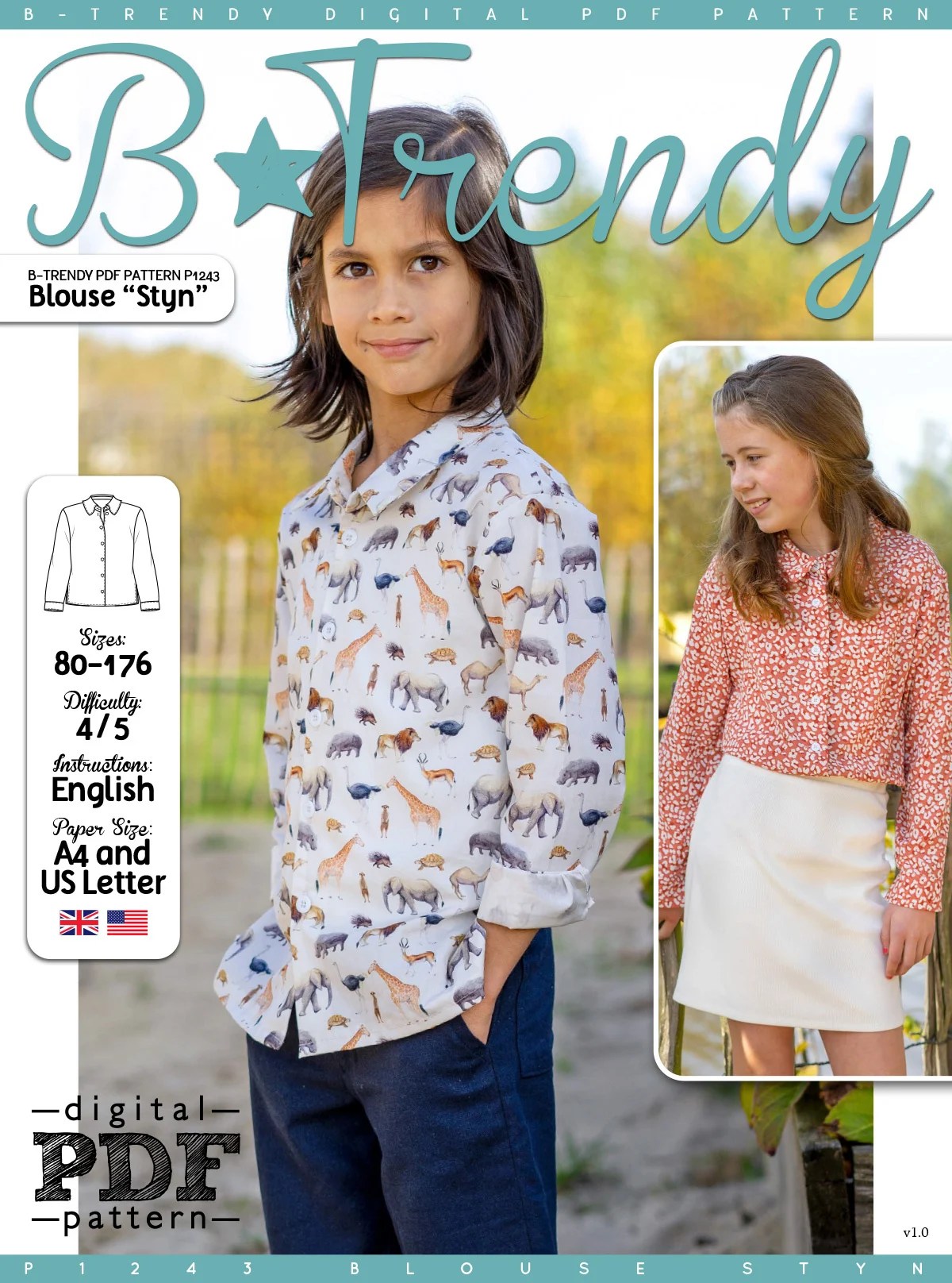 P1243 Blouse Styn P1243 Blouse Styn