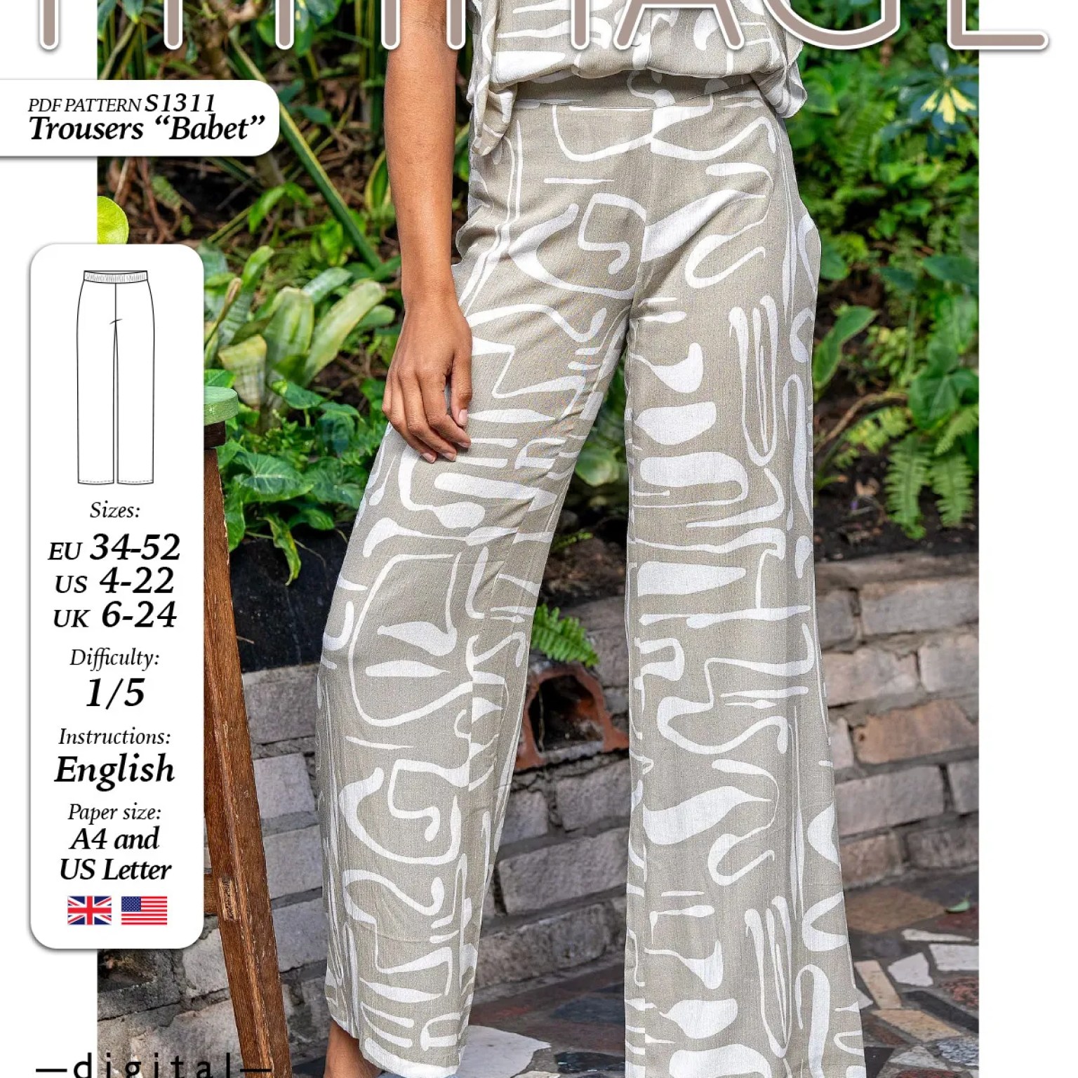 S1311 Trousers Babet