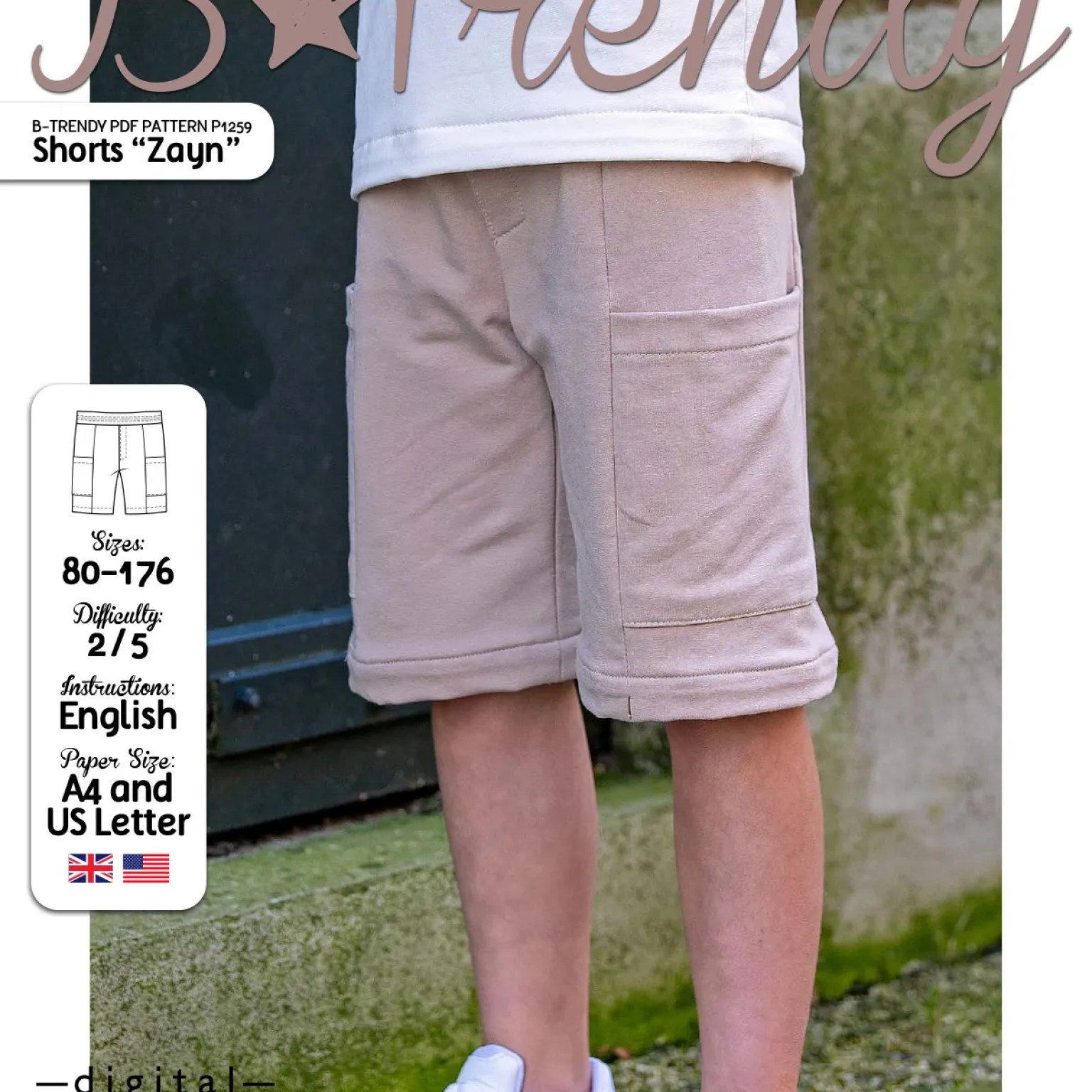 P1259 Shorts Zayn