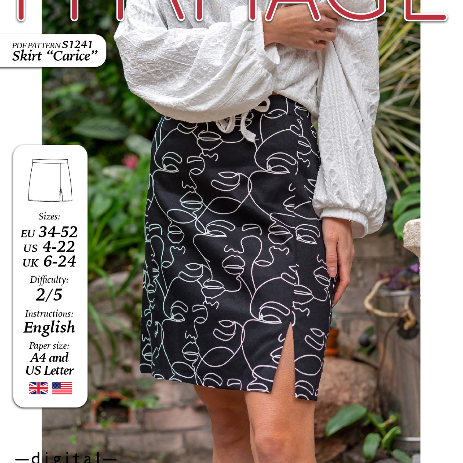 S1241 Skirt Carice
