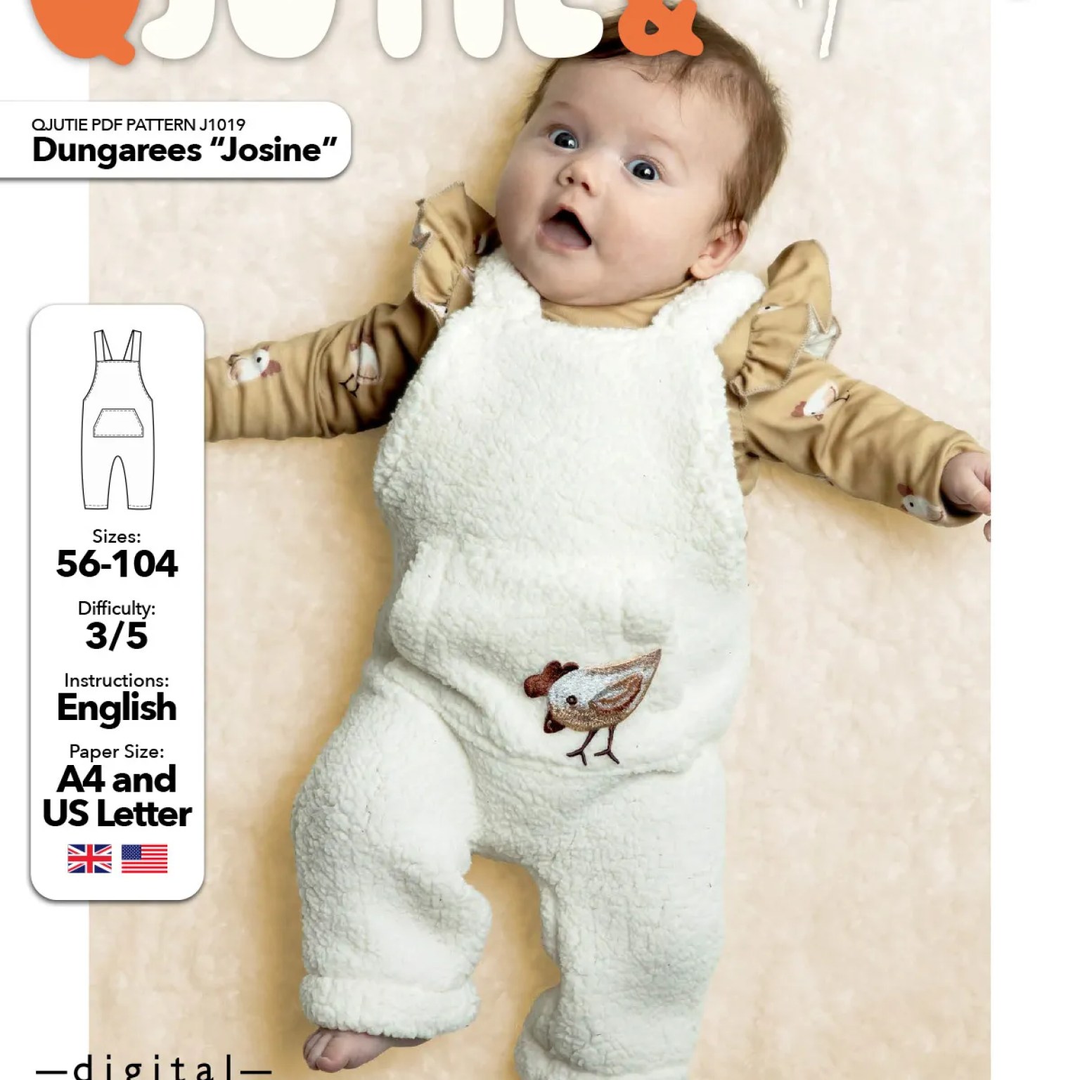 J1019 Dungarees Josine
