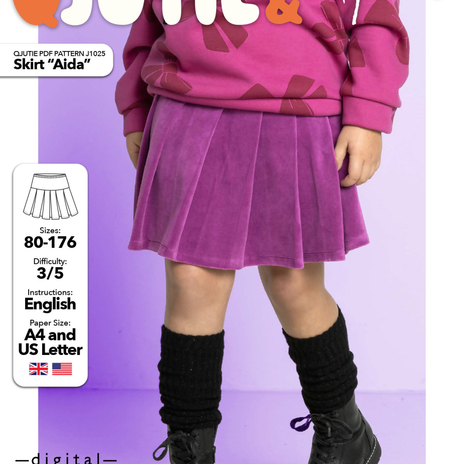 J1025 Skirt Aida