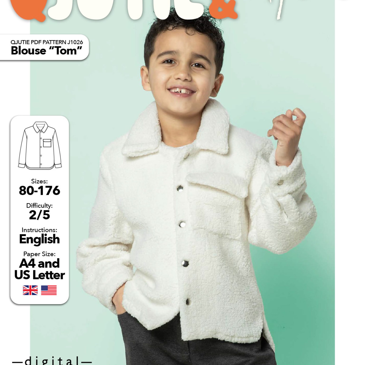 J1026 Blouse Tom