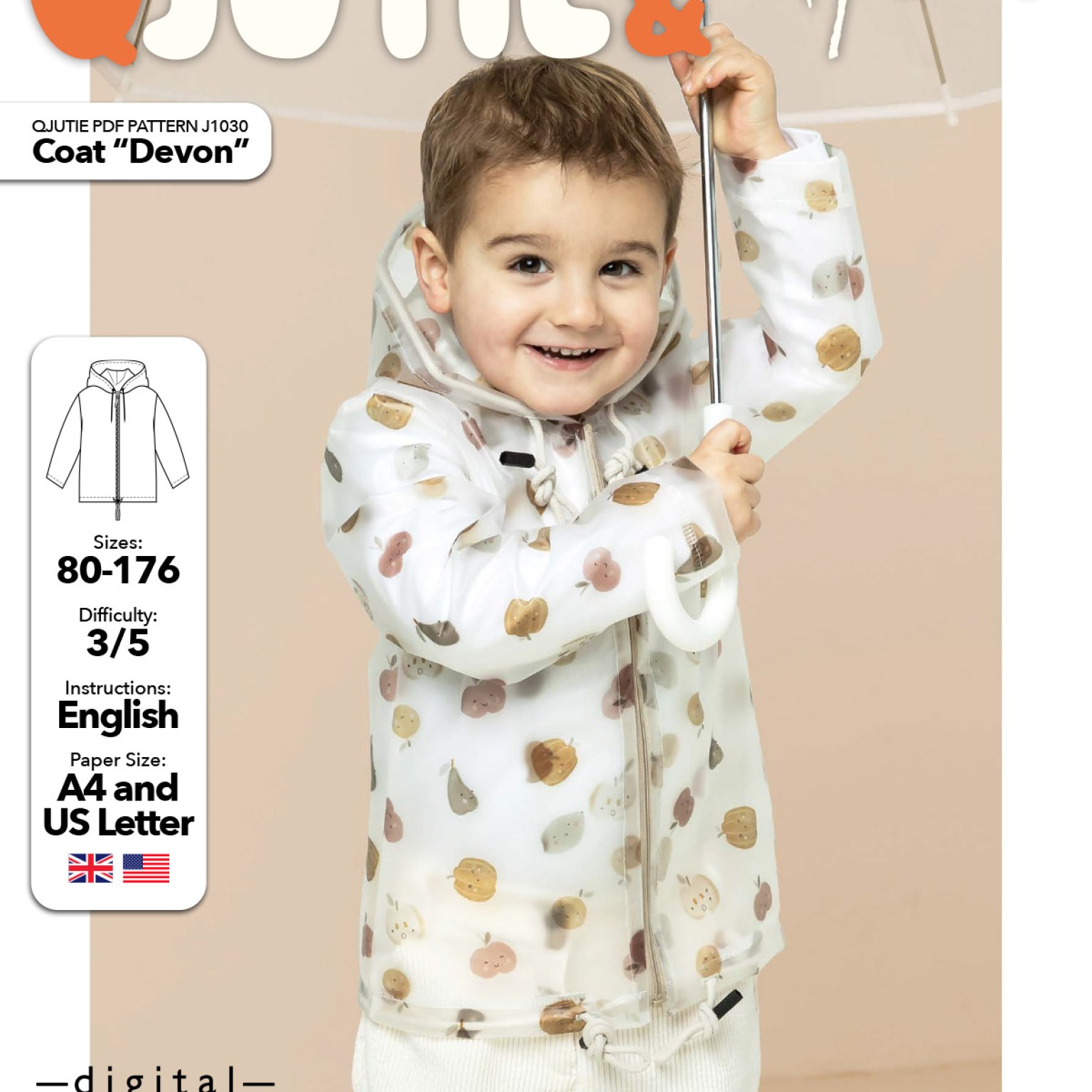 J1030 Coat Devon