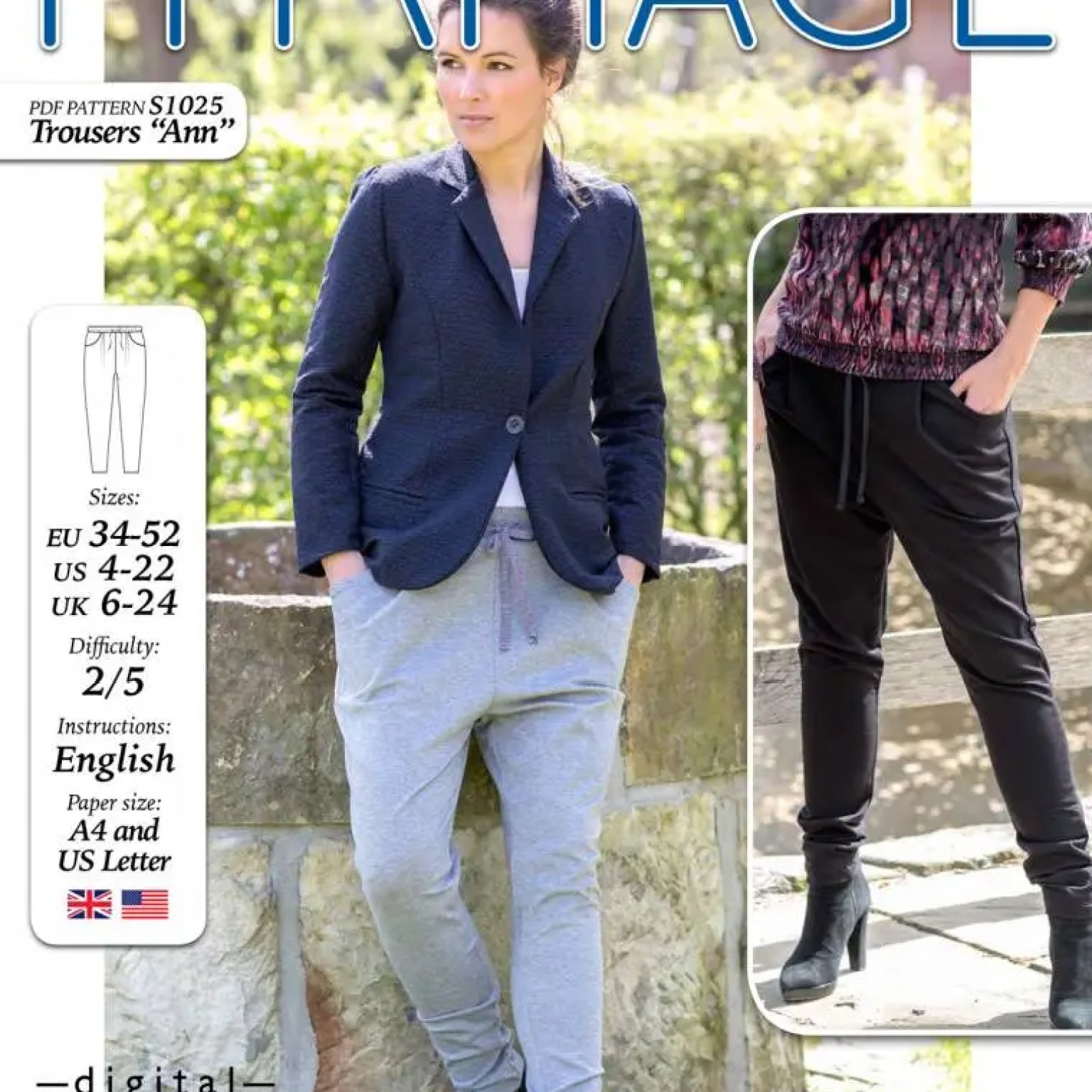 S1025 Trousers Ann S1025 Trousers Ann