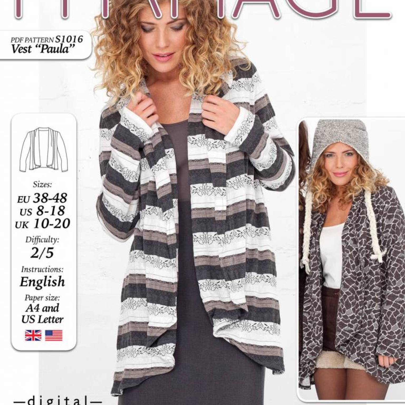 S1016 Vest Paula S1016 Vest Paula