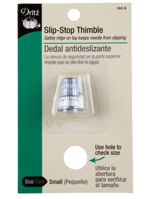Dritz Small Slip Stop Thimble Dritz Small Slip Stop Thimble