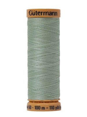 Gutermann Natural Cotton Thread 100m – 7940 Light Silver Green Gutermann Natural Cotton Thread 100m – 7940 Light Silver Green