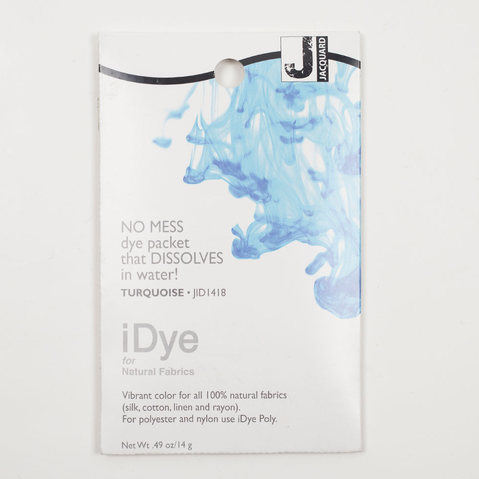 Jacquard iDye for Natural Fabrics – 418 Turquoise Jacquard iDye for Natural Fabrics – 418 Turquoise