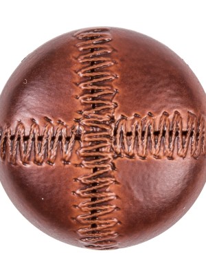 Italian Dark Brown Top-Stitched Plastic Shank Back Button – 54L/34mm Italian Dark Brown Top-Stitched Plastic Shank Back Button – 54L/34mm