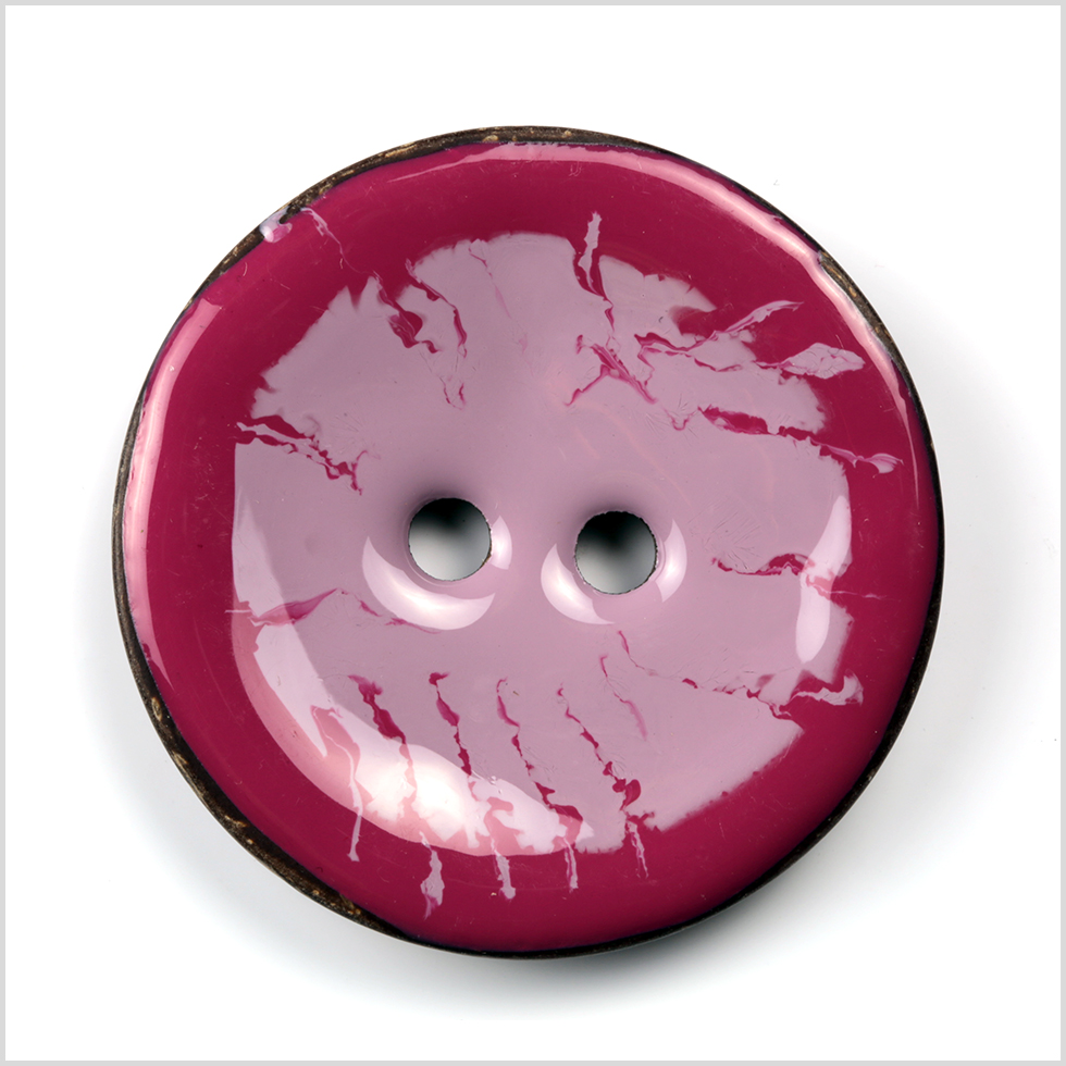 Purple 2-Hole Coconut Button – 80L/50.8mm Purple 2-Hole Coconut Button – 80L/50.8mm