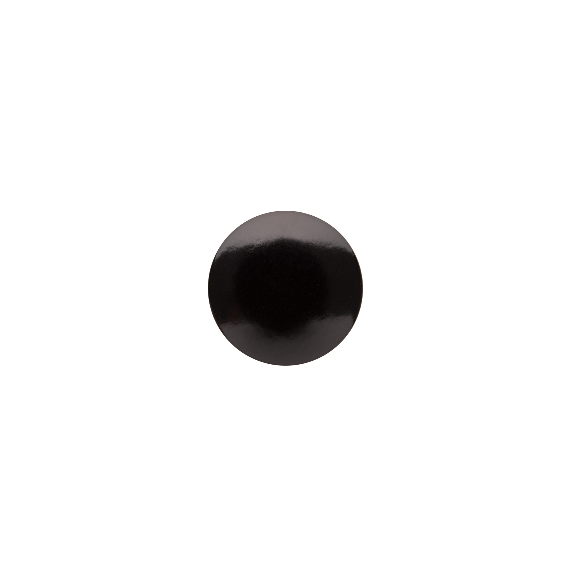Italian Black Zamac Shank Back Button – 24L/15mm Italian Black Zamac Shank Back Button – 24L/15mm