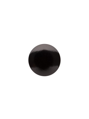 Italian Black Zamac Shank Back Button – 24L/15mm Italian Black Zamac Shank Back Button – 24L/15mm