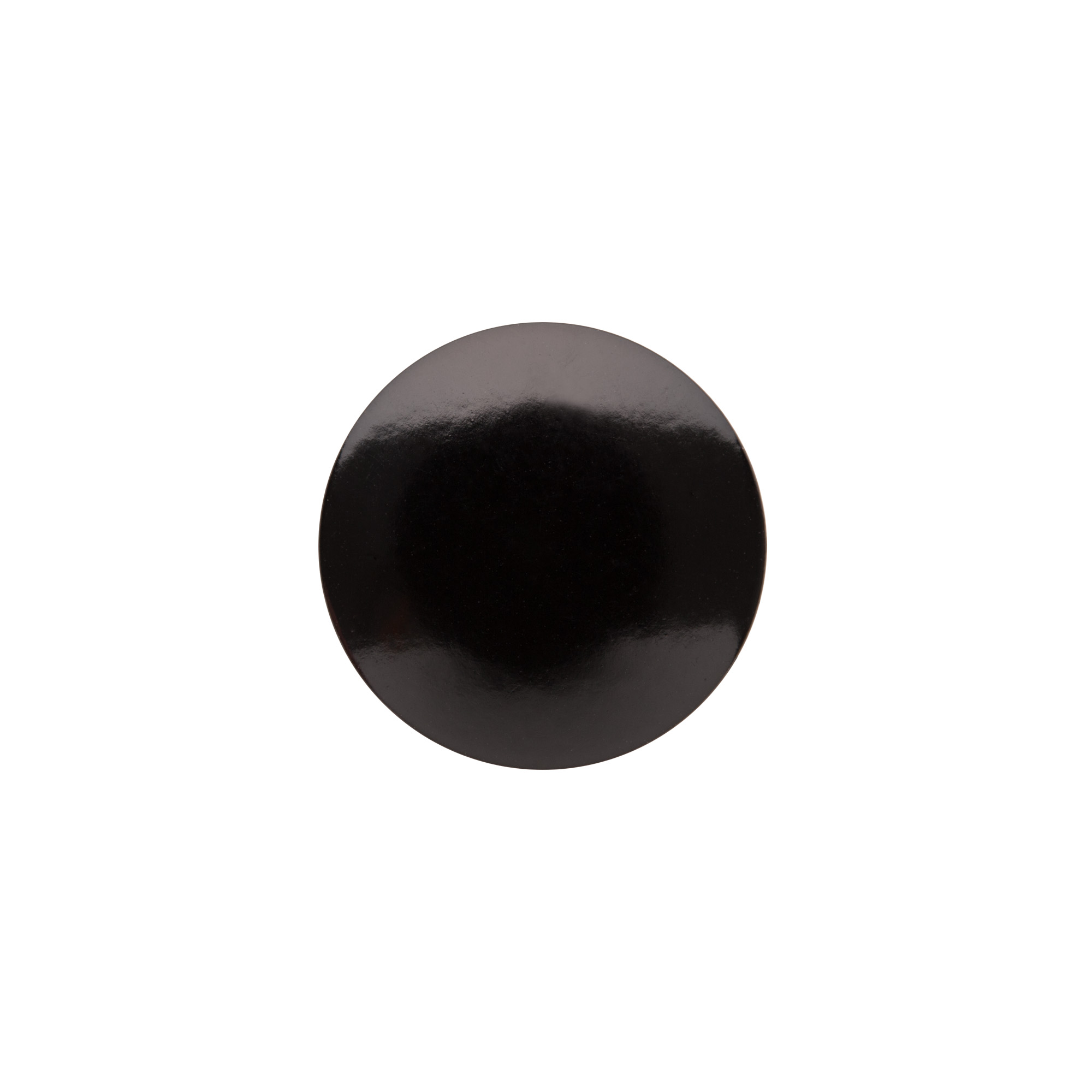 Italian Black Zamac Shank Back Button – 36L/23mm Italian Black Zamac Shank Back Button – 36L/23mm