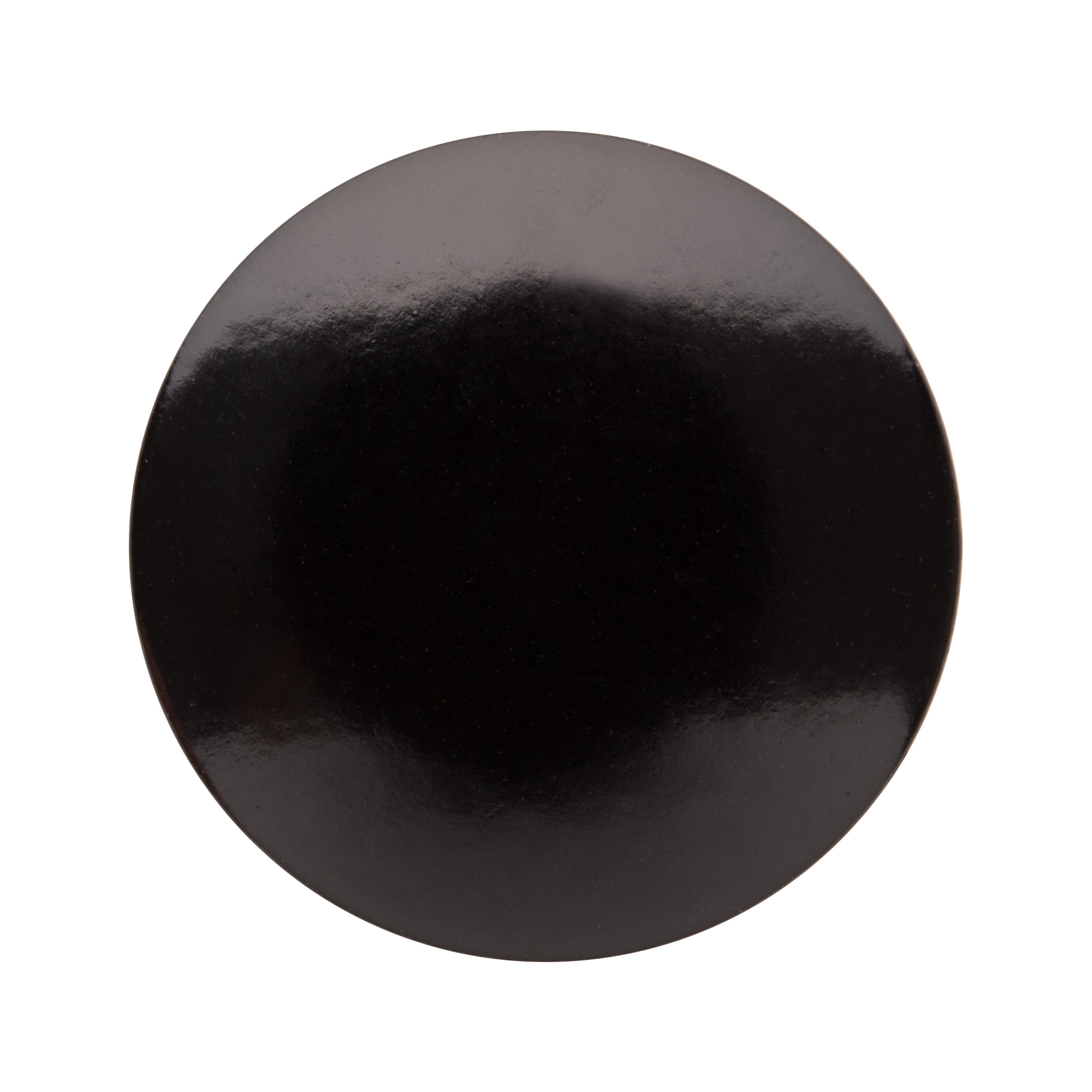 Italian Black Zamac Shank Back Button – 44L/28mm Italian Black Zamac Shank Back Button – 44L/28mm