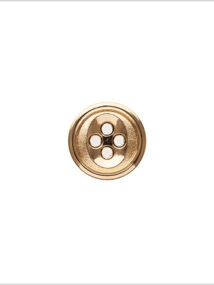 Gold Luminous 4-Hole Button – 24L/15mm Gold Luminous 4-Hole Button – 24L/15mm