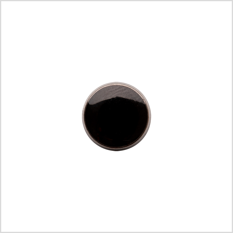 Italian Black/Gunmetal Shank Back Button – 17L/10.5mm Italian Black/Gunmetal Shank Back Button – 17L/10.5mm