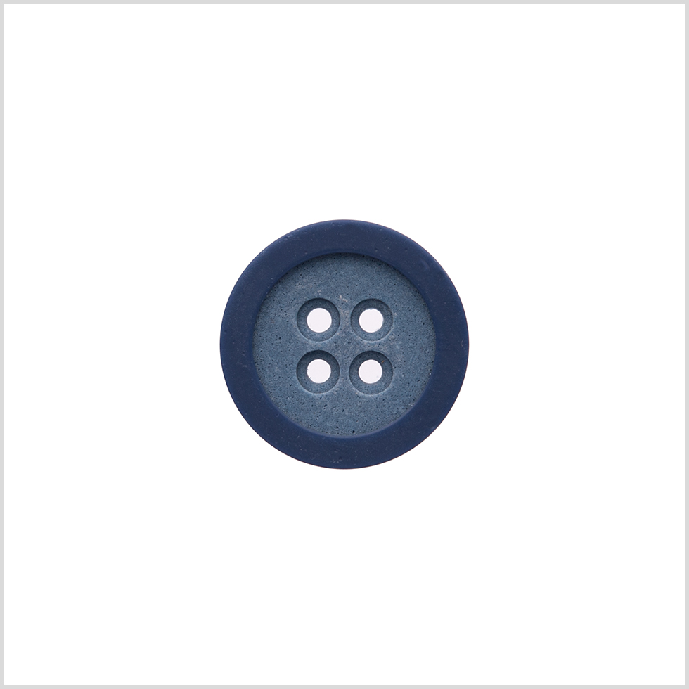 Rimmed Blue 4-Hole Button – 32L/20mm Rimmed Blue 4-Hole Button – 32L/20mm