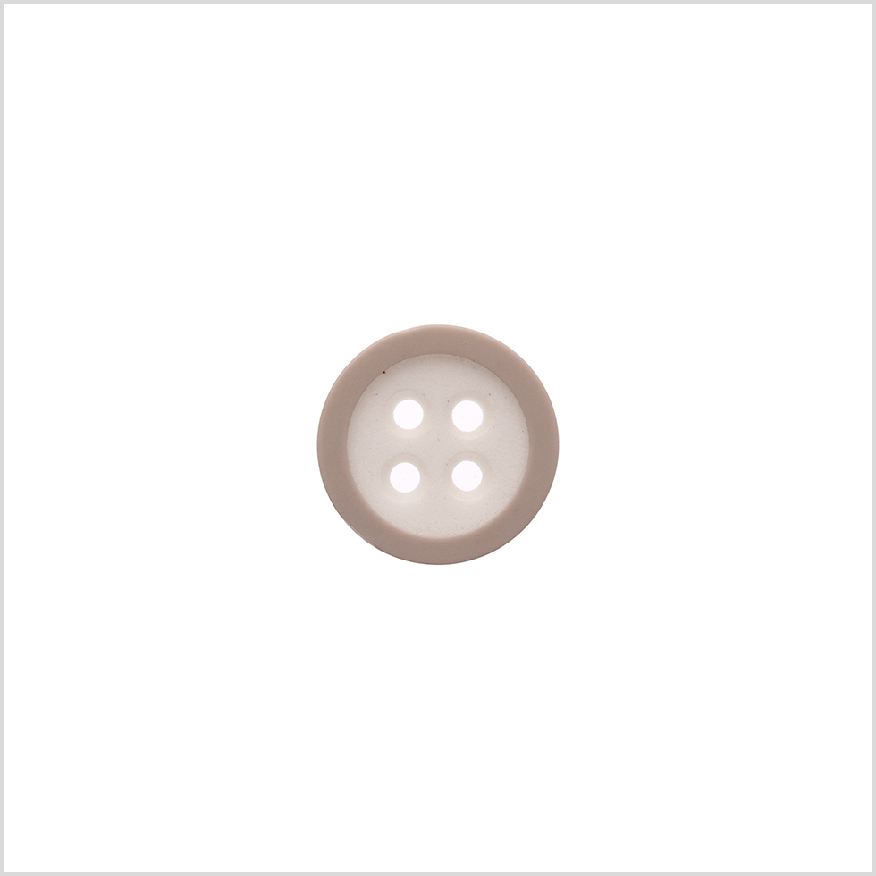 Rimmed White 4-Hole Button – 24L/15mm Rimmed White 4-Hole Button – 24L/15mm