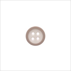 Rimmed White 4-Hole Button – 24L/15mm Rimmed White 4-Hole Button – 24L/15mm