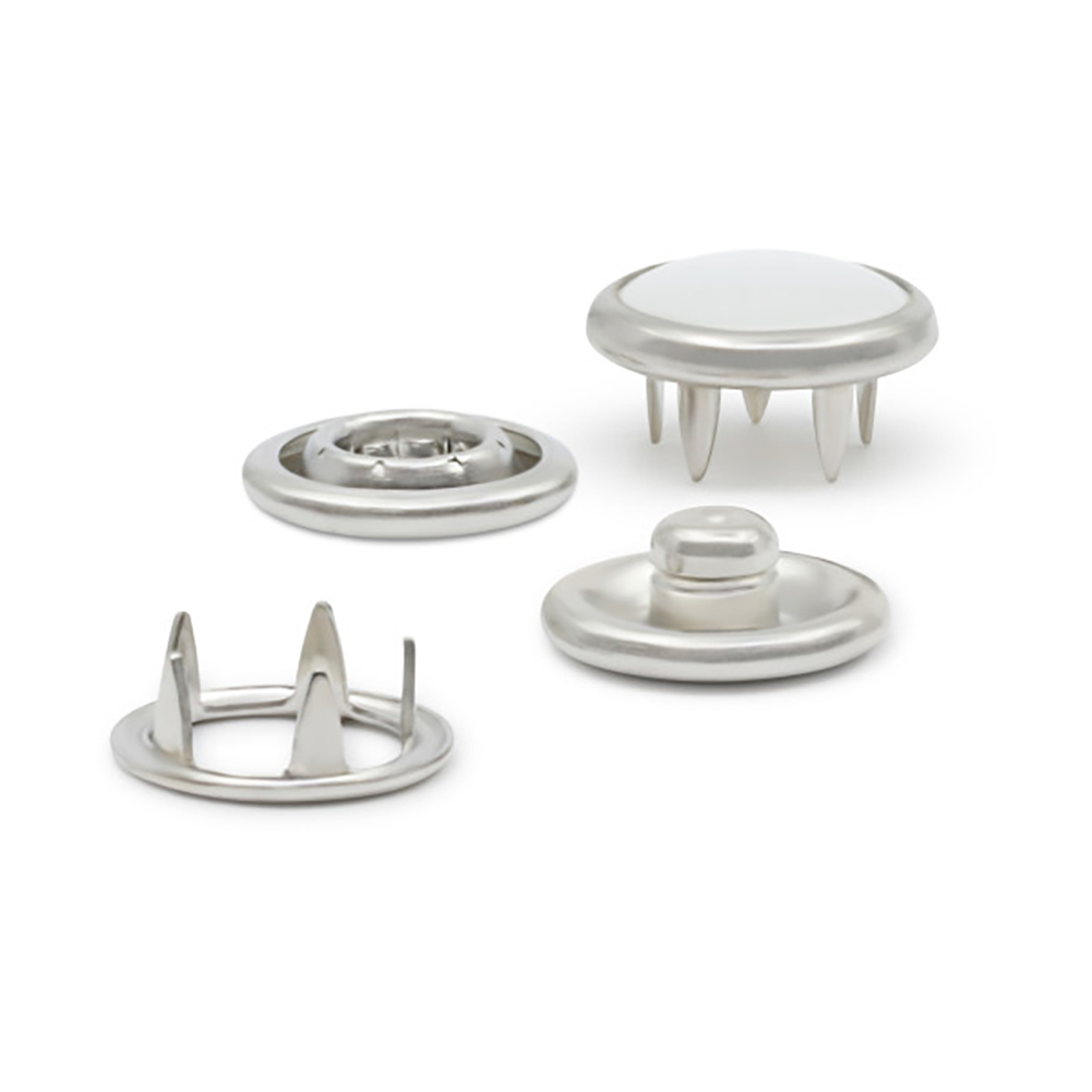 Dritz Pearl Snap Fasteners – White – 7/16″, 12 Sets Dritz Pearl Snap Fasteners – White – 7/16″, 12 Sets