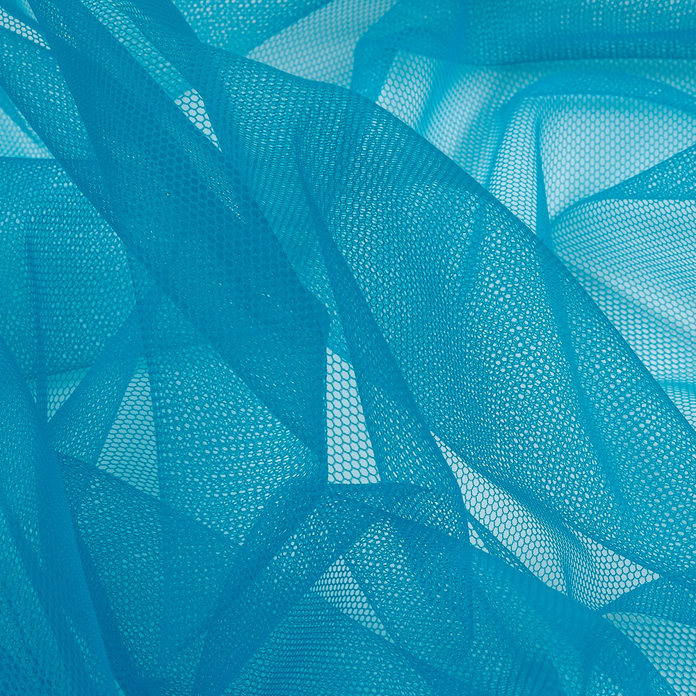 Soft Nylon Tulle – Seaport Blue – Leonardo Collection Soft Nylon Tulle – Seaport Blue – Leonardo Collection