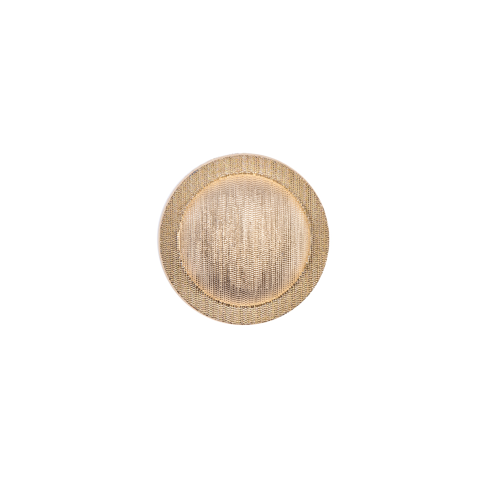 Italian Gold Plated Shank-Back Button – 20L/12.5mm Italian Gold Plated Shank-Back Button – 20L/12.5mm