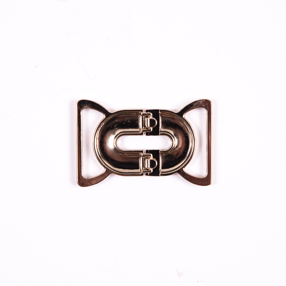 Italian Gold Metal Buckle - 1" X 2"