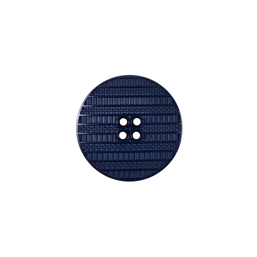 Italian Navy Textural Plastic Button – 24L/15mm Italian Navy Textural Plastic Button – 24L/15mm