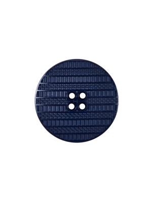 Italian Navy Textural Plastic Button – 24L/15mm Italian Navy Textural Plastic Button – 24L/15mm