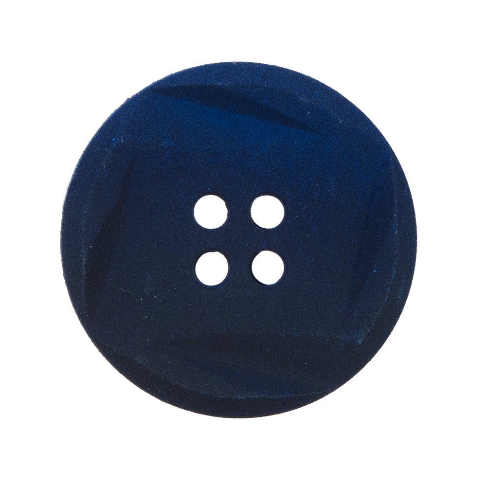 Italian Black and Navy Ombre Button – 44L/28mm Italian Black and Navy Ombre Button – 44L/28mm