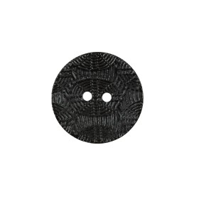Italian Black Etched Coconut Button – 32L/20mm Italian Black Etched Coconut Button – 32L/20mm
