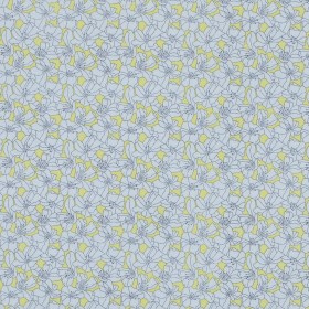 Limelight and White Floral Printed Cotton Poplin Limelight and White Floral Printed Cotton Poplin