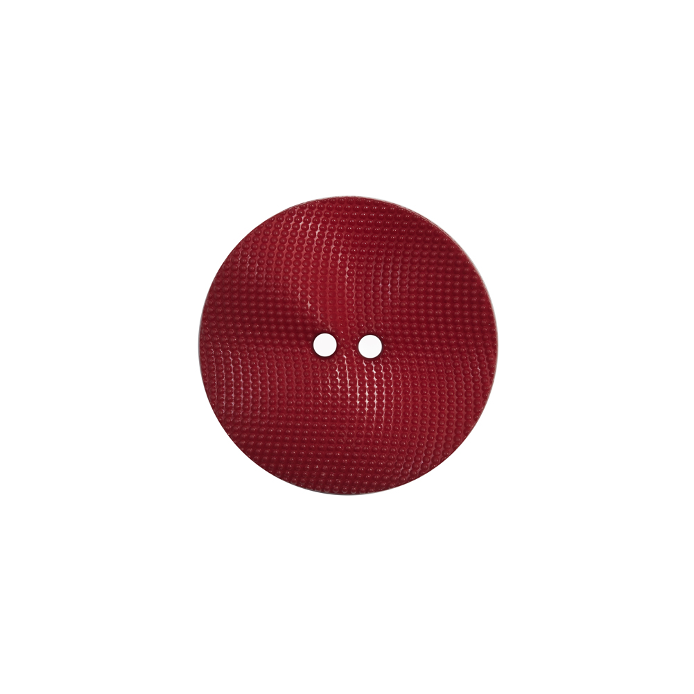 Italian Red Textured Wave Button – 28L/18mm Italian Red Textured Wave Button – 28L/18mm