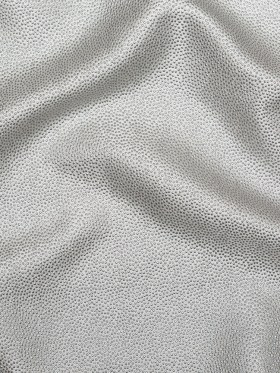 Metallic Silver Cheetah Spotted Luxury Brocade Metallic Silver Cheetah Spotted Luxury Brocade