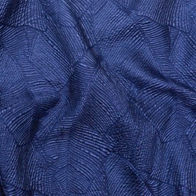 Luminous Royal Blue Double-Layer Organza Brocade Luminous Royal Blue Double-Layer Organza Brocade