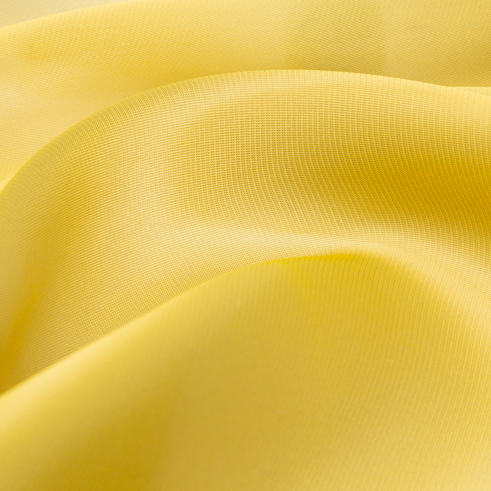 Satin-Faced Twill Organza – Luminous Rich Gold – Anise Collection Satin-Faced Twill Organza – Luminous Rich Gold – Anise Collection