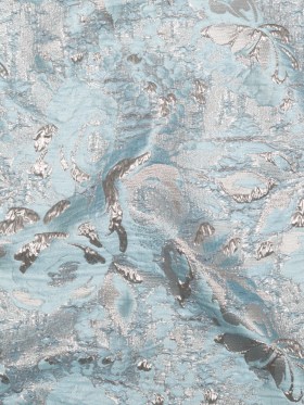 Metallic Zinc and Tourmaline Rosy Luxury Brocade Metallic Zinc and Tourmaline Rosy Luxury Brocade