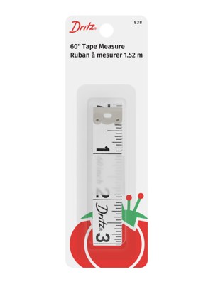 Dritz Tape Measure – White – 60″ Dritz Tape Measure – White – 60″