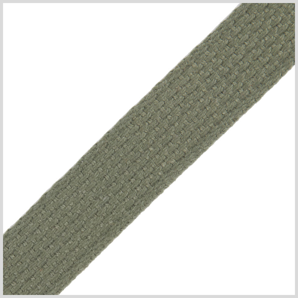 Olive Cotton Webbing – 1″ Olive Cotton Webbing – 1″