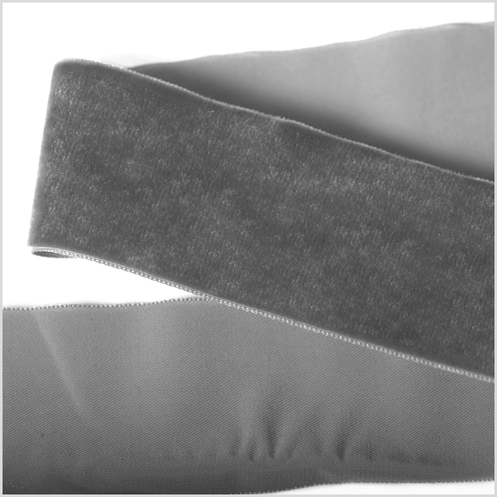 Single Faced Velvet Ribbon Made in Italy – 2″ – Dark Gray – Sabine Collection Single Faced Velvet Ribbon Made in Italy – 2″ – Dark Gray – Sabine Collection