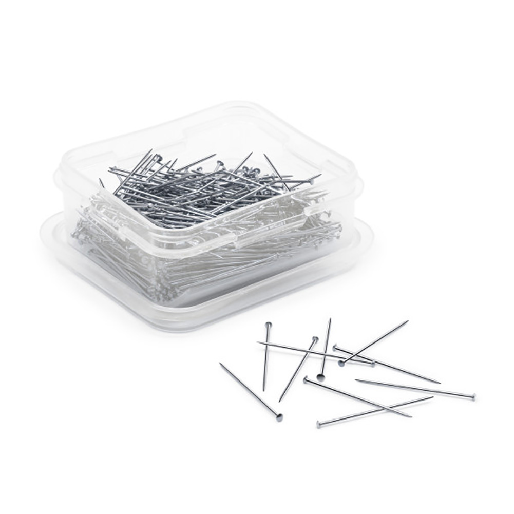 Dritz Satin Pins – 1.0625″ Nickel – 400 ct Dritz Satin Pins – 1.0625″ Nickel – 400 ct