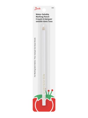 Dritz Water-Soluble Marking Pencil – White Dritz Water-Soluble Marking Pencil – White