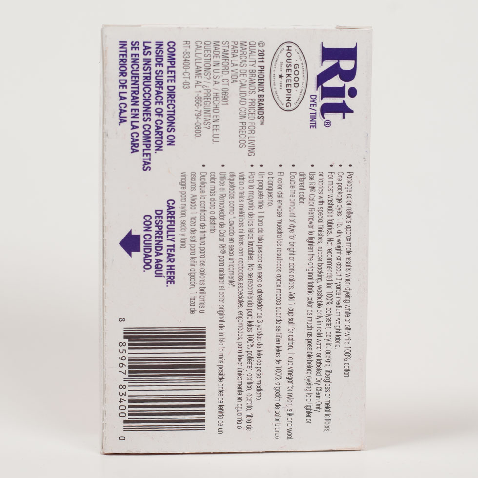 Rit All-Purpose Box Fabric Dye - Cocoa Brown - 1 1/8oz