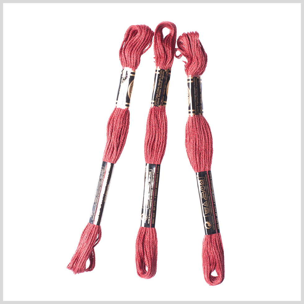 3-Pack DMC Size 6 Embroidery Floss #221 Chili Pepper 3-Pack DMC Size 6 Embroidery Floss #221 Chili Pepper
