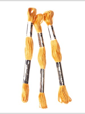 3-Pack DMC Size 6 Embroidery Floss #783 Medium Topaz 3-Pack DMC Size 6 Embroidery Floss #783 Medium Topaz