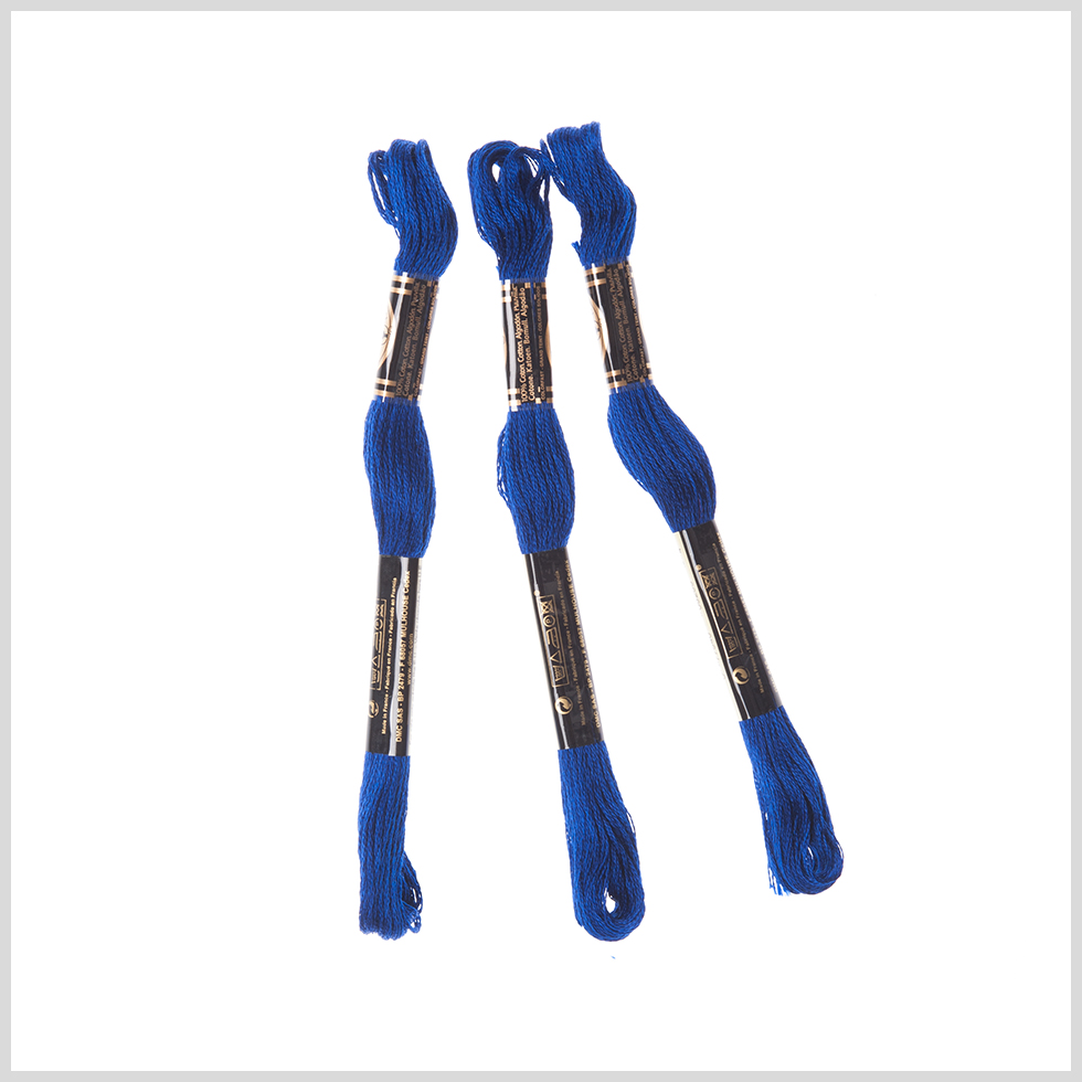 3-Pack DMC Size 6 Embroidery Floss #820 Mazarine Blue 3-Pack DMC Size 6 Embroidery Floss #820 Mazarine Blue