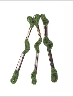 3-Pack DMC Size 6 Embroidery Floss #3345 Dark Hunter Green 3-Pack DMC Size 6 Embroidery Floss #3345 Dark Hunter Green
