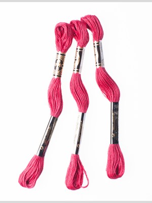 3-Pack DMC Size 6 Embroidery Floss #498 Dark Red (3 Pack) 3-Pack DMC Size 6 Embroidery Floss #498 Dark Red (3 Pack)